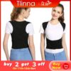 Tlinna Back Posture Corrector Therapy Corset Spine Support Belt Lumbar Back Posture Correction Bandage For Men Women