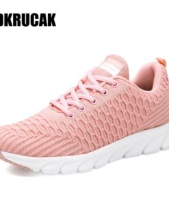 2020 Mesh Women Sneakers Breathable Women Flat Shoes Lightweight Casual Shoes Ladies Lace-up Deportivas Mujer Chaussures Femme