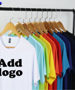 Własne logo szybkoschnący T-shirt drukowanie logo obraz tekst nazwa zespołu mężczyźni i kobiety koszulka z krótkim rękawkiem koszula reklamowa